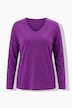 Longsleeve. T-shirt, regular fit, V-hals, lange mouwen
