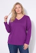 Longsleeve. T-shirt, regular fit, V-hals, lange mouwen