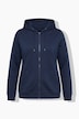 Zip Sweatshirt Long Sleeve Relaxed Fit Pocket Hoodie