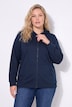 Zip Sweatshirt Long Sleeve Relaxed Fit Pocket Hoodie