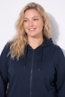 Zip Sweatshirt Long Sleeve Relaxed Fit Pocket Hoodie