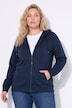 Zip Sweatshirt Long Sleeve Relaxed Fit Pocket Hoodie