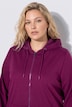 Zip Sweatshirt Long Sleeve Relaxed Fit Pocket Hoodie