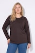 Longsleeve, T-shirts, set van 2, ronde hals, lange mouwen