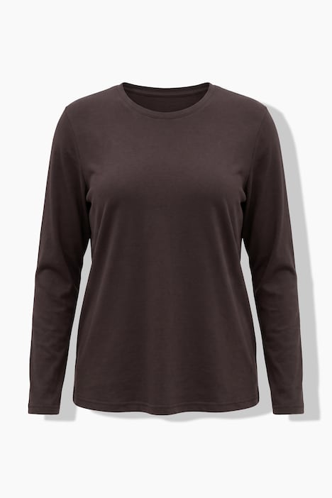 Longsleeve, T-shirts, set van 2, ronde hals, lange mouwen