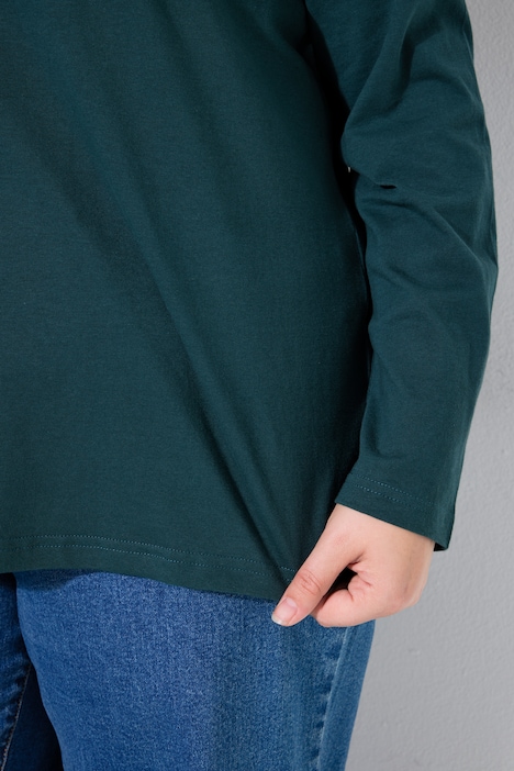 Longsleeve, T-shirts, set van 2, ronde hals, lange mouwen