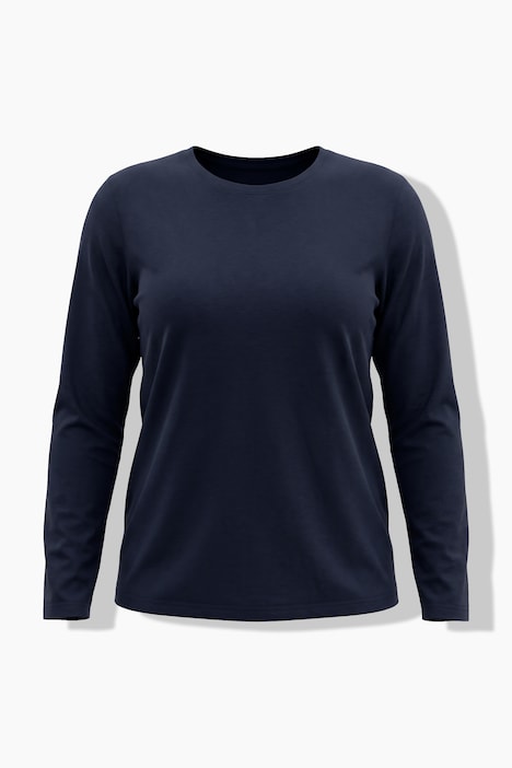 Longsleeve, T-shirts, set van 2, ronde hals, lange mouwen