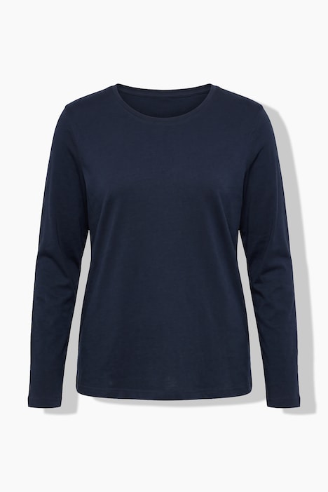 Longsleeve, T-shirt, Regular, ronde hals, lange mouwen