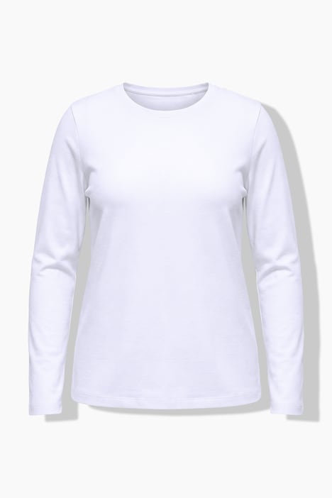 Longsleeve, T-shirt, Regular, ronde hals, lange mouwen
