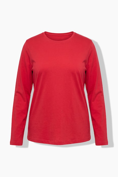 Longsleeve, T-shirt, Regular, ronde hals, lange mouwen