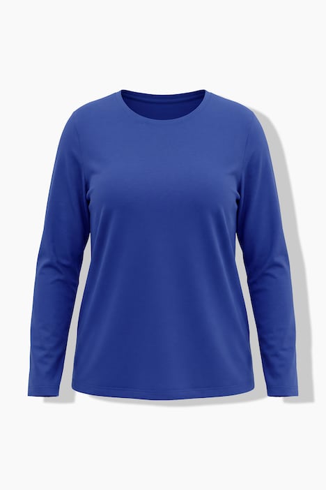 Longsleeve, T-shirt, Regular, ronde hals, lange mouwen