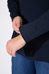 Trui met col, basic kwaliteit, lange mouwen