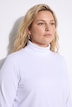 Trui met col, basic kwaliteit, lange mouwen