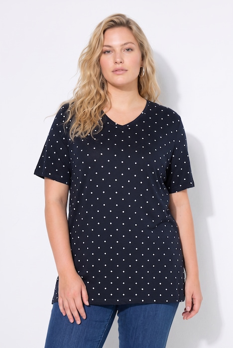 T-shirt, relaxed fit, printmotief, korte mouwen