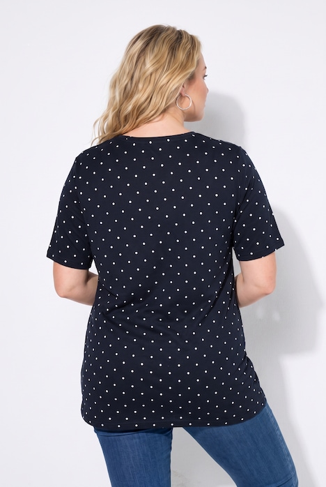 T-shirt, relaxed fit, printmotief, korte mouwen