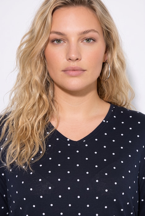 T-shirt, relaxed fit, printmotief, korte mouwen