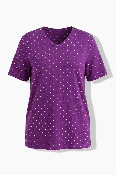 T-shirt, relaxed fit, printmotief, korte mouwen