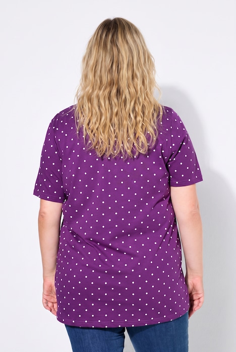 T-shirt, relaxed fit, printmotief, korte mouwen