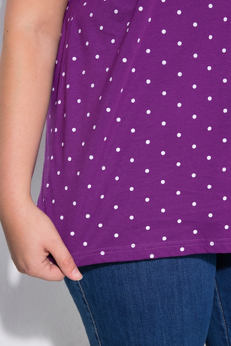 T-shirt, relaxed fit, printmotief, korte mouwen