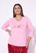 Shirt met lange mouwen, comfortabele pasvorm, kerstteckel