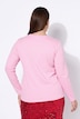 Shirt met lange mouwen, comfortabele pasvorm, kerstteckel