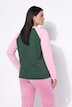 Sweatshirt, comfortabele pasvorm, fluweel, kerstinzetstuk van sweatstof