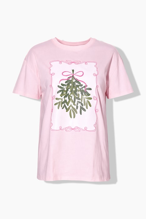 T-shirt, Boxy Fit, kerstkaart