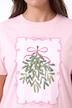 T-shirt, Boxy Fit, kerstkaart