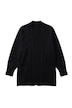 Long-Strickjacke, oversized, offen, Fledermaus-Langarm