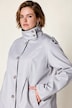 Trenchcoat, Classic Fit, Kellerfalten, Stehkragen