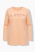Langarmshirt, bequeme Passform, BE HAPPY