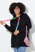 Hoodie, bequeme Passform, Kapuzensweater, bunte Bindebänder