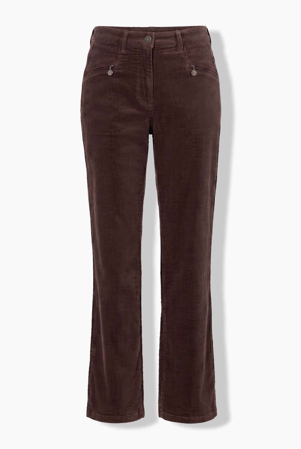 Cordhose Mony, Komfortbund, Reissverschlusstaschen