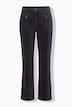 Corduroy broek Mony, comfortabele tailleband, ritszakken