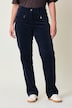 Corduroy broek Mony, comfortabele tailleband, ritszakken