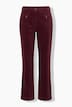 Corduroy broek Mony, comfortabele tailleband, ritszakken