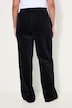Corduroy broek Mony, wijde pijpen, comfortabele tailleband, ritszakken