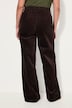 Corduroy broek Mony, wijde pijpen, comfortabele tailleband, ritszakken