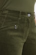Corduroy broek Mony, wijde pijpen, comfortabele tailleband, ritszakken