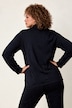 Sweatjacke, bequemer Fit, Piping, Stehkragen, Kängurutasche