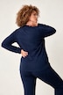 Sweatjacke, bequemer Fit, Piping, Stehkragen, Kängurutasche