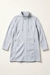Strickfleece-Jacke, A-Linie, farbige Details, Langarm