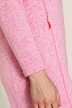 Strickfleece-Jacke, A-Linie, farbige Details, Langarm