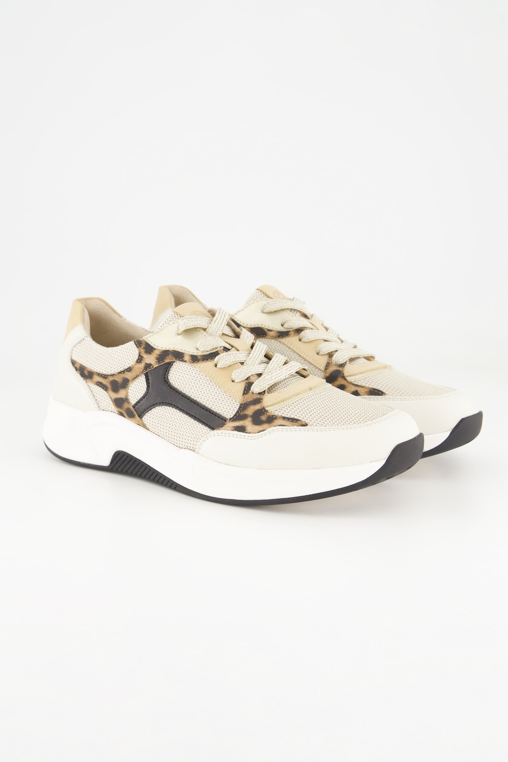 Remonte Sneaker, Leder, Leo-Details, Wechselfussbett, Weite H
