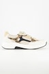 Remonte Sneaker, Leder, Leo-Details, Wechselfußbett, Weite H