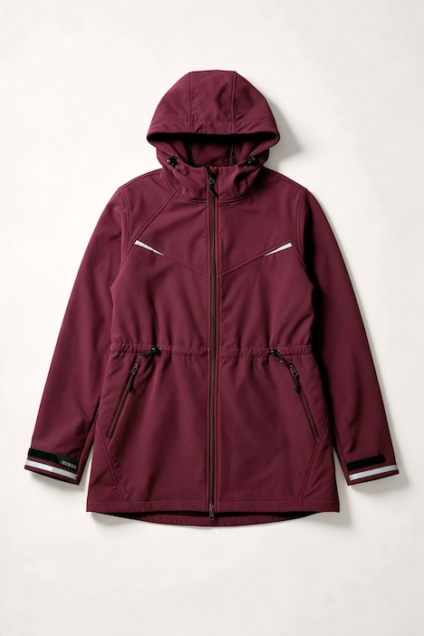 HYPRAR Softshell-Funktionsparka, 3fach-Funktion, Kapuze