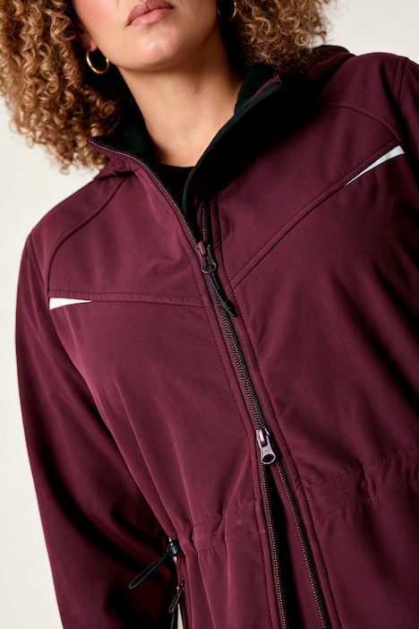 HYPRAR Softshell-Funktionsparka, 3fach-Funktion, Kapuze