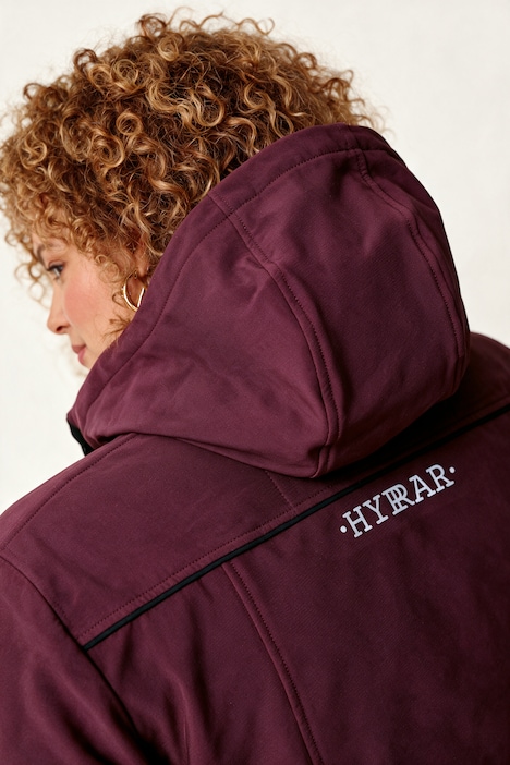 HYPRAR Softshell-Funktionsparka, 3fach-Funktion, Kapuze