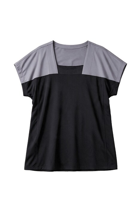 Funktions-Shirt, Slim Fit, Colorblocking, Mesh-Einsätze, QuickDry