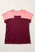 T-shirt technique, coupe Slim Fit, esprit « colour blocking » et empiècements en mesh, séchage rapide